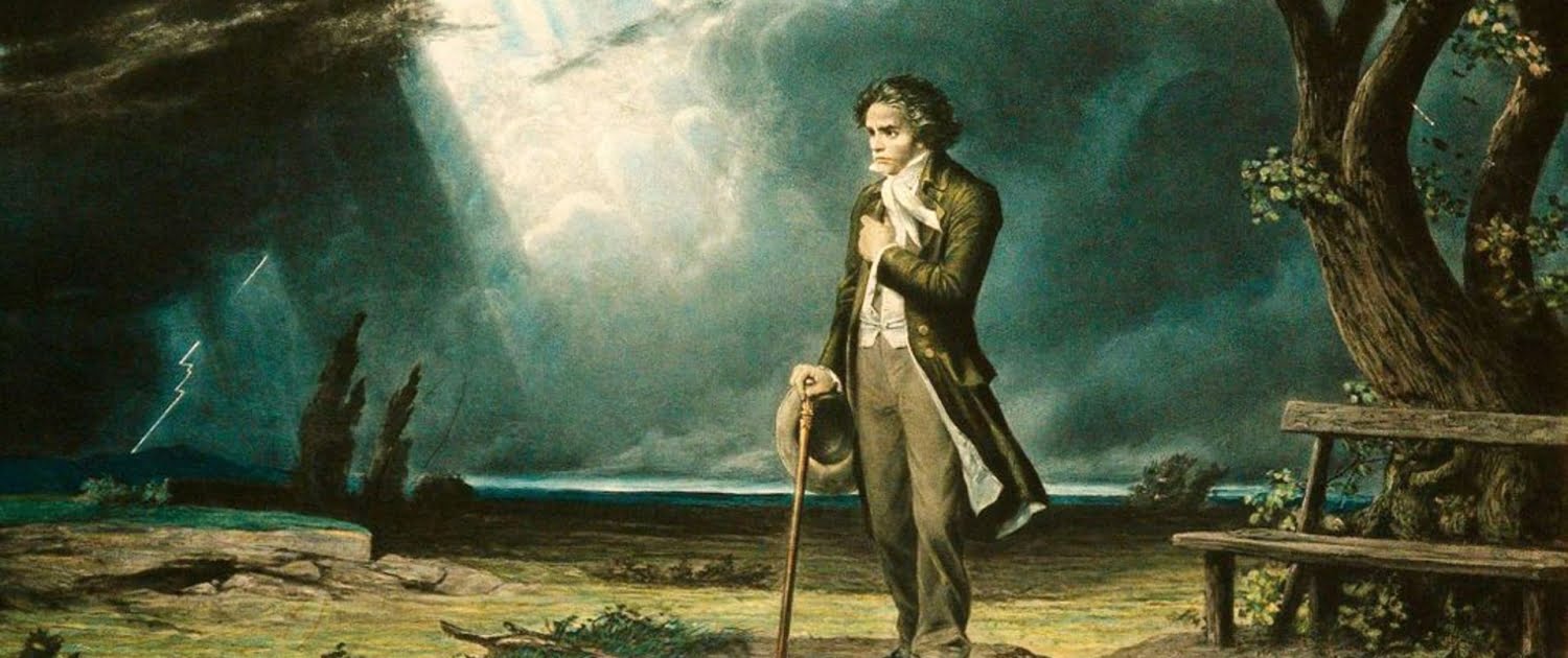 Ludwig van Beethoven by Carl Schweninger
